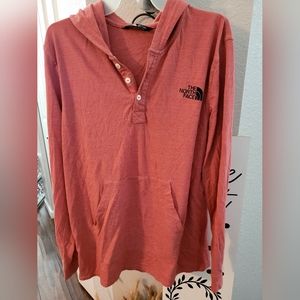 Northface long sleeve w/ hood - men's medium
